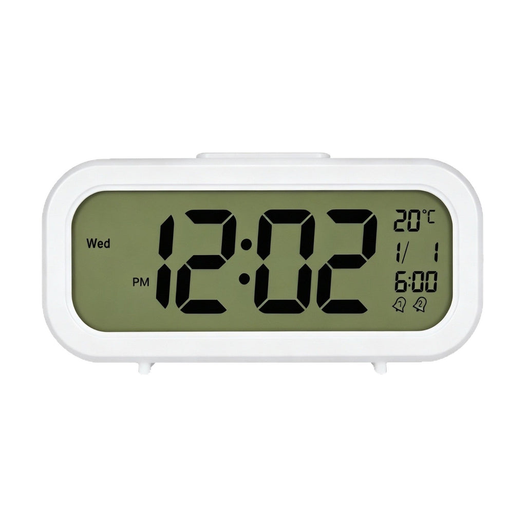 Digital Alarm Clock with Temperature Sensor and Large LED Display