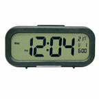 Digital Alarm Clock with Temperature Sensor and Large LED Display
