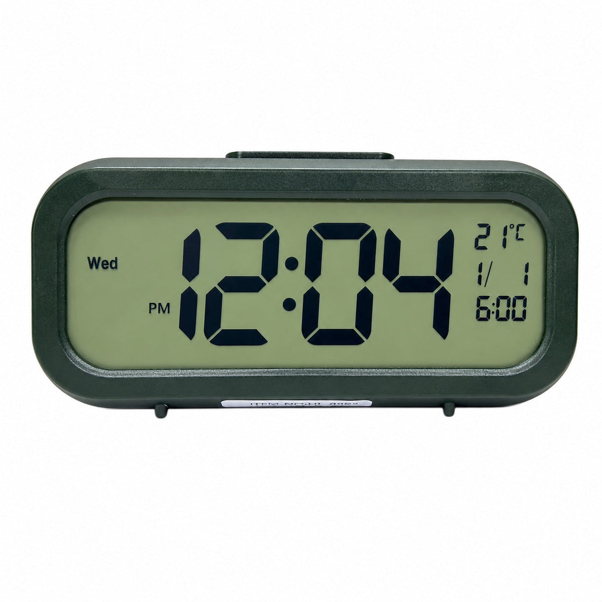 Digital Alarm Clock with Temperature Sensor and Large LED Display
