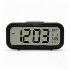 Digital Alarm Clock with Temperature Sensor and Large LED Display