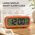 Digital Alarm Clock with Temperature Sensor and Large LED Display