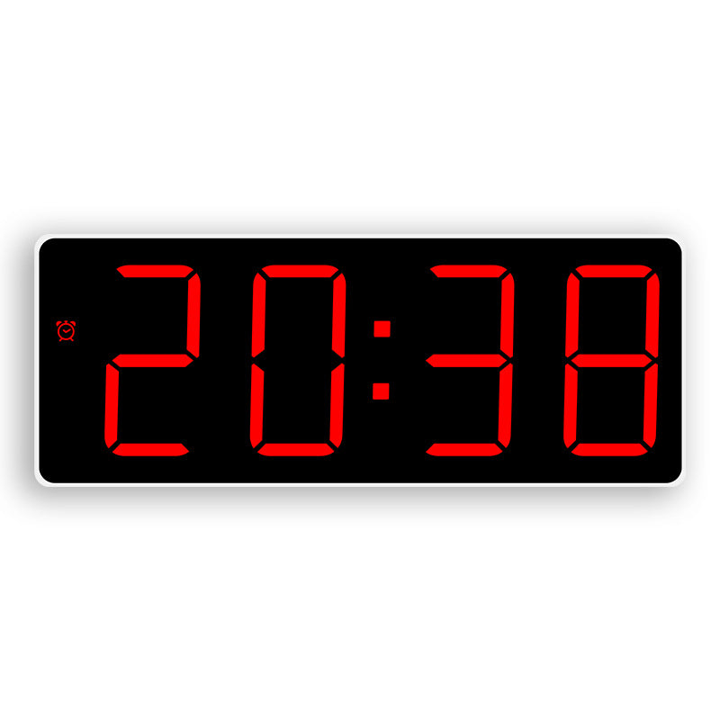 Digital Wall Clock with Large LED Display