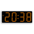 Digital Wall Clock with Large LED Display