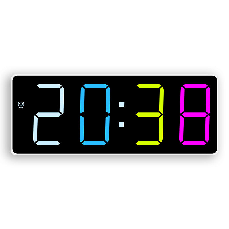 Digital Wall Clock with Large LED Display