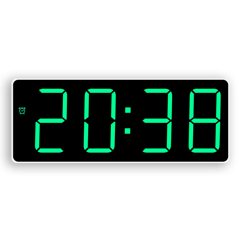 Digital Wall Clock with Large LED Display