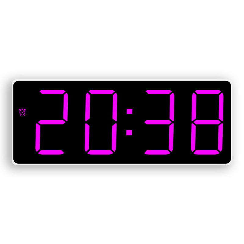 Digital Wall Clock with Large LED Display