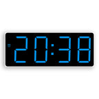 Digital Wall Clock with Large LED Display