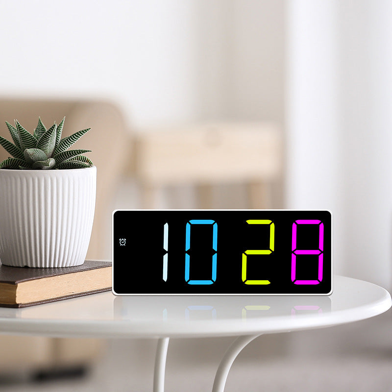 Digital Wall Clock with Large LED Display