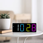 Digital Wall Clock with Large LED Display