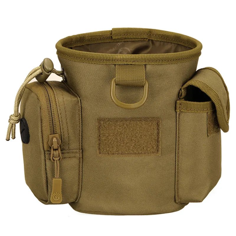 Dog Treat Pouch with Zippered Compartments for Walks and Training