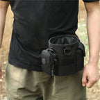 Dog Treat Pouch with Zippered Compartments for Walks and Training