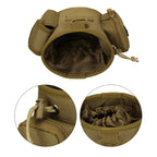 Dog Treat Pouch with Zippered Compartments for Walks and Training