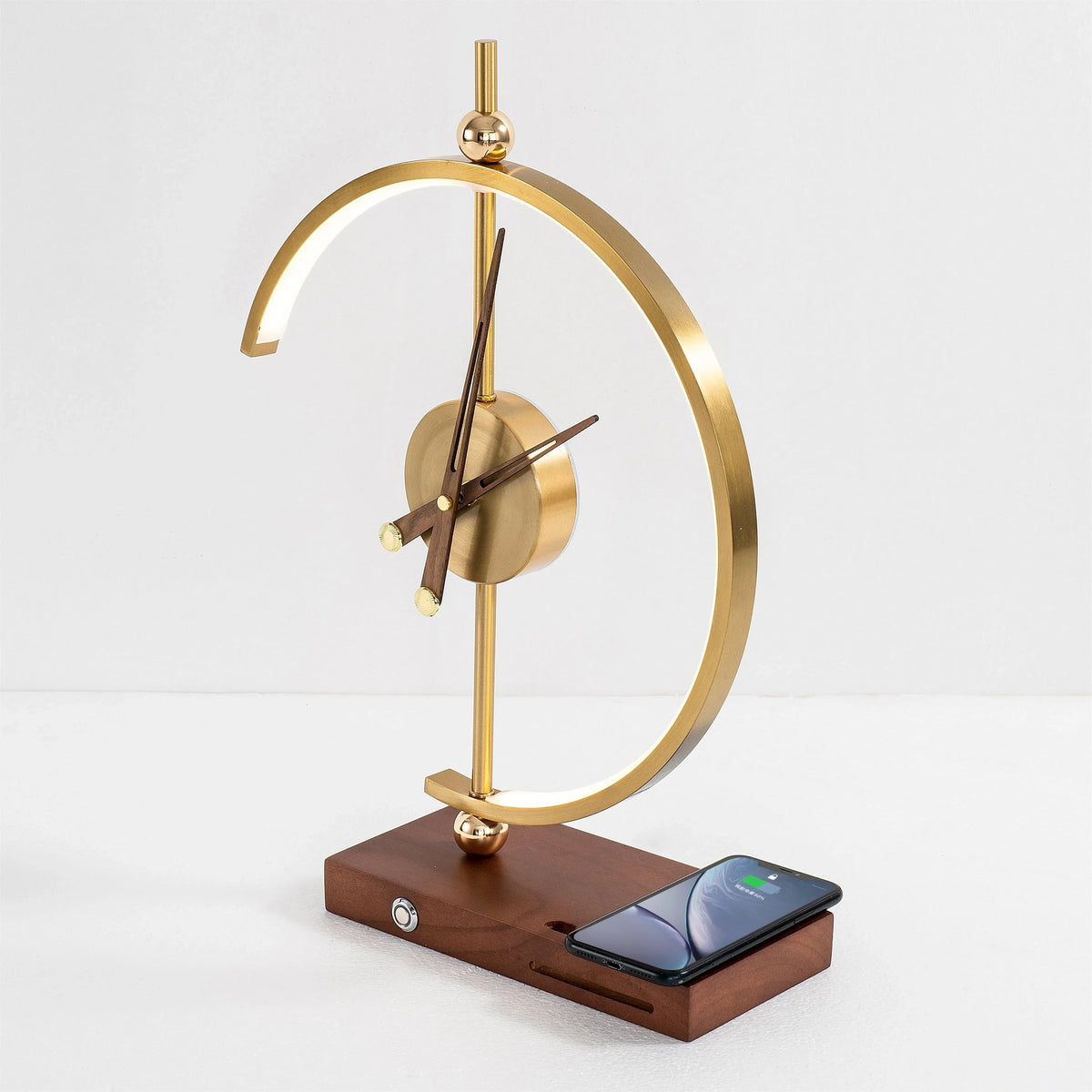 Dorella Clock Lamp (Wireless Charging)-Welvere