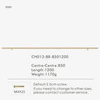 Doretta T-Shaped Cabinet Handle-Welvere