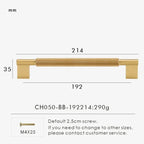 Doria Knurled Cabinet Knobs-Welvere
