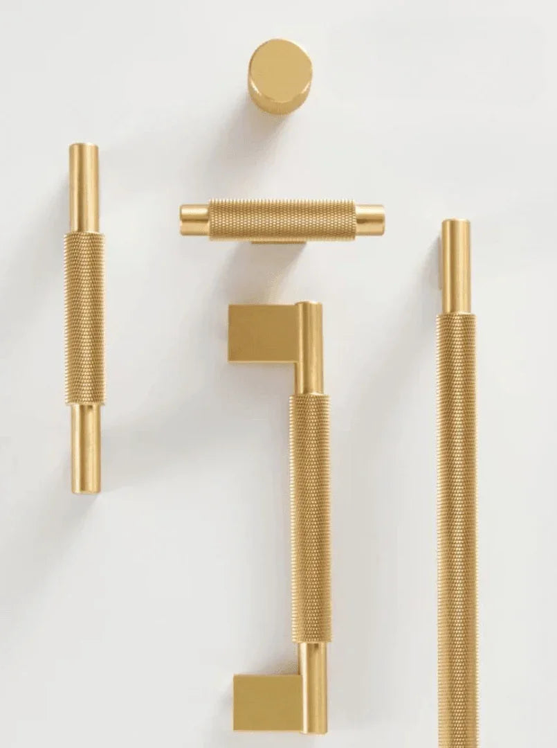 Doria Knurled Cabinet Knobs-Welvere