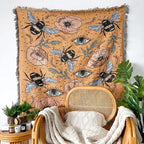 Dorisse Blossom Throw Blanket-Welvere