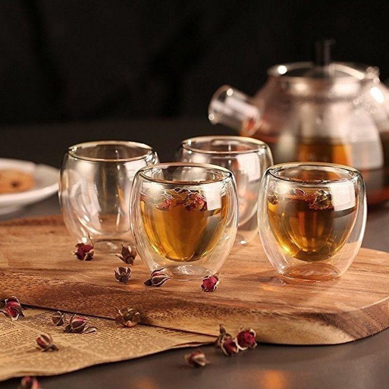 Double-livine Glass Espresso Cup-Welvere