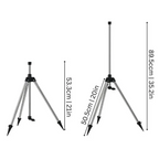 High Pressure Rotating Tripod Sprinkler for Garden - Adjustable Spray, view 4