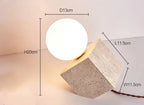 Drift Quadrato Peakhurst Table Lamp-Welvere