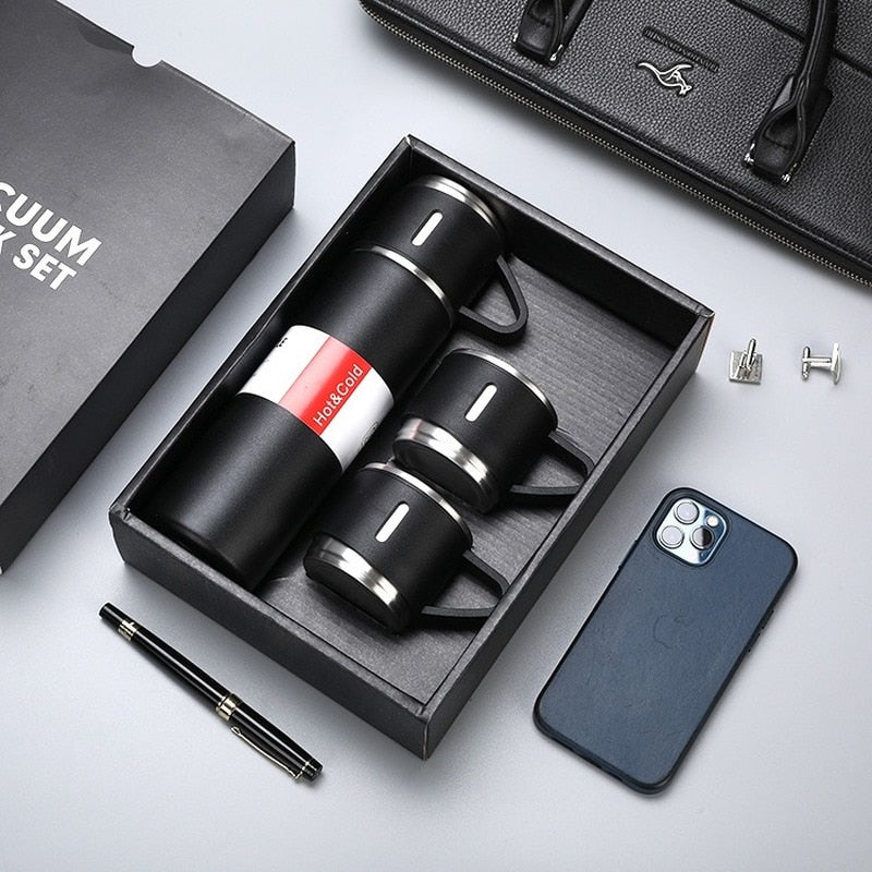 Stainless Steel Thermos Flask for Hunting and Outdoor - 500 ml, 12h Insulation, view 2