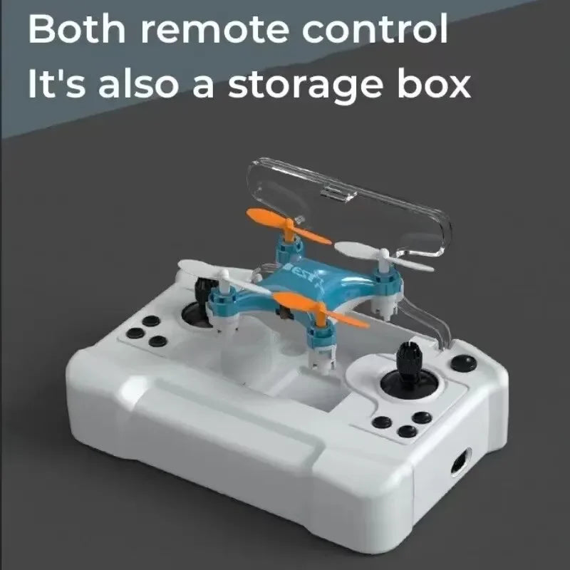 Ultra-Portable Mini Quadcopter Drone - Metal Frame, LED, Indoor Use, view 4
