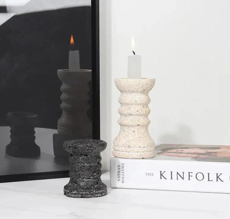 Dunefield Peakhurst Candle Holders-Welvere