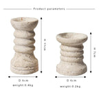 Dunefield Peakhurst Candle Holders-Welvere