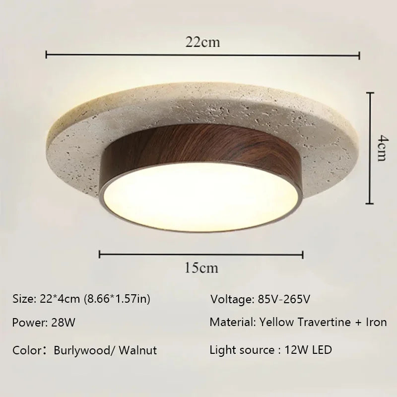 Duneridge Peakhurst Ceiling Lamp-Welvere