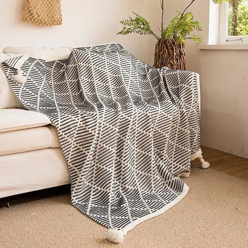 Dunewood Throw Blanket-Welvere