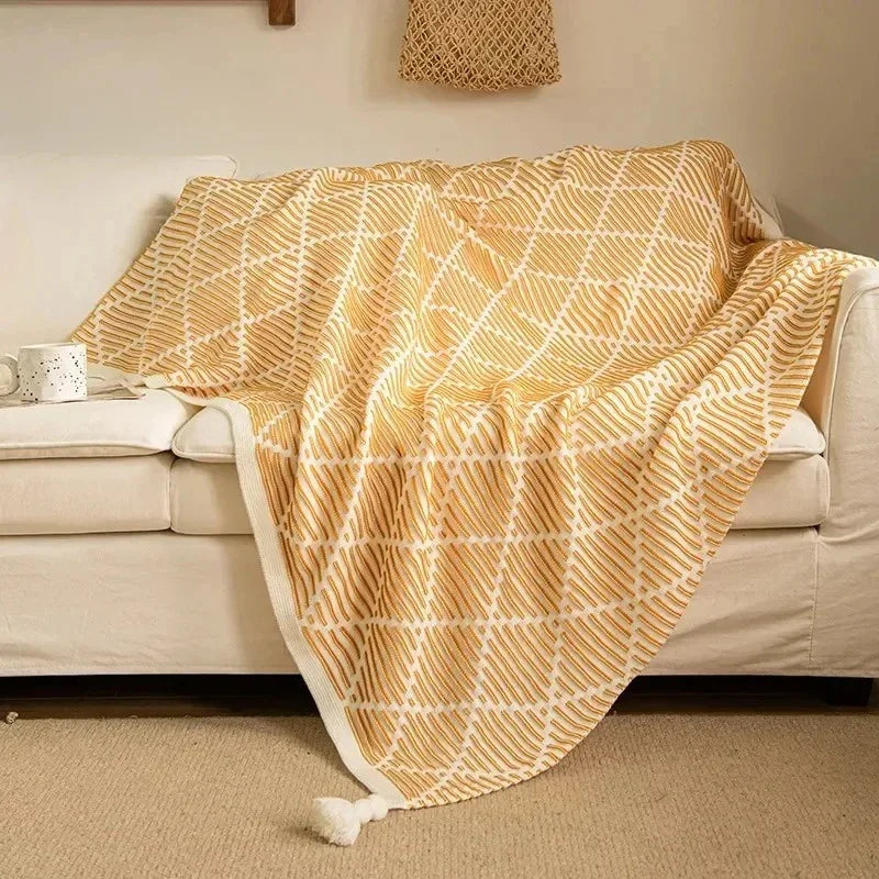 Dunewood Throw Blanket-Welvere