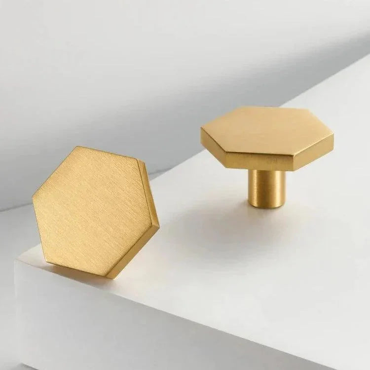 Eila Hexagon Cabinet Knobs-Welvere