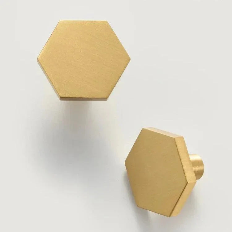 Eila Hexagon Cabinet Knobs-Welvere