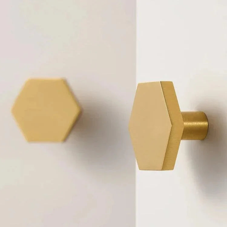 Eila Hexagon Cabinet Knobs-Welvere