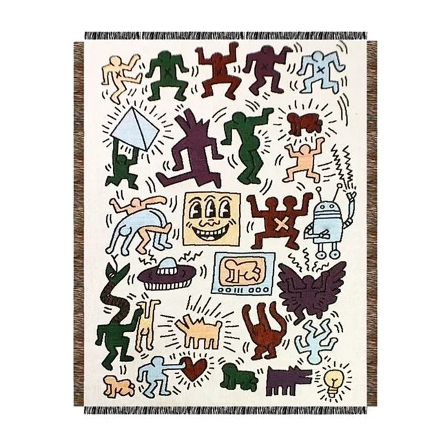 Eilen Woven Throw Blanket-Welvere