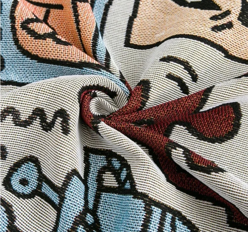 Eilen Woven Throw Blanket-Welvere