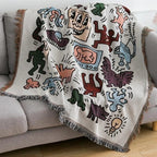 Eilen Woven Throw Blanket-Welvere