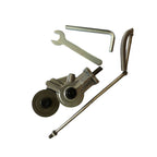 Electric Drill Sheet Metal Nibbler Attachment, Metal, 5 × 25 × 10 cm