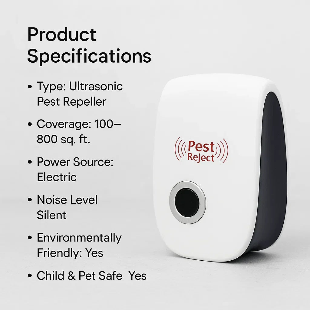Electric Ultrasonic Squirrel Deterrent for Gardens and Yards