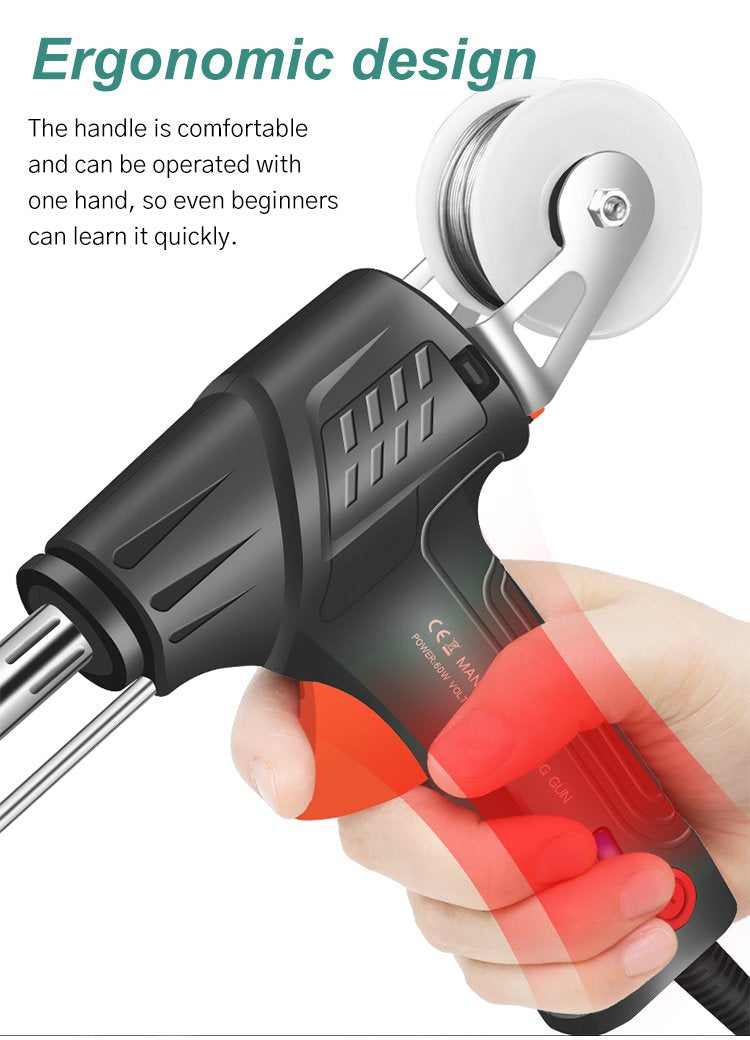 Electric Welding Tool, 4-Wire Ceramic Core, 20-Second Heat-Up
