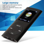 Compact High-Resolution 1.8" LCD MP3 Player - Portable, Long Battery Life, view 4