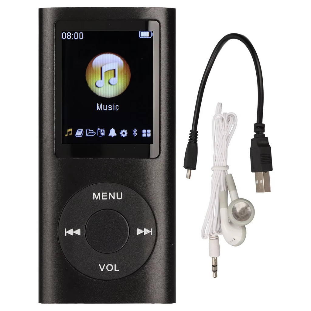 Compact High-Resolution 1.8" LCD MP3 Player - Portable, Long Battery Life, view 6