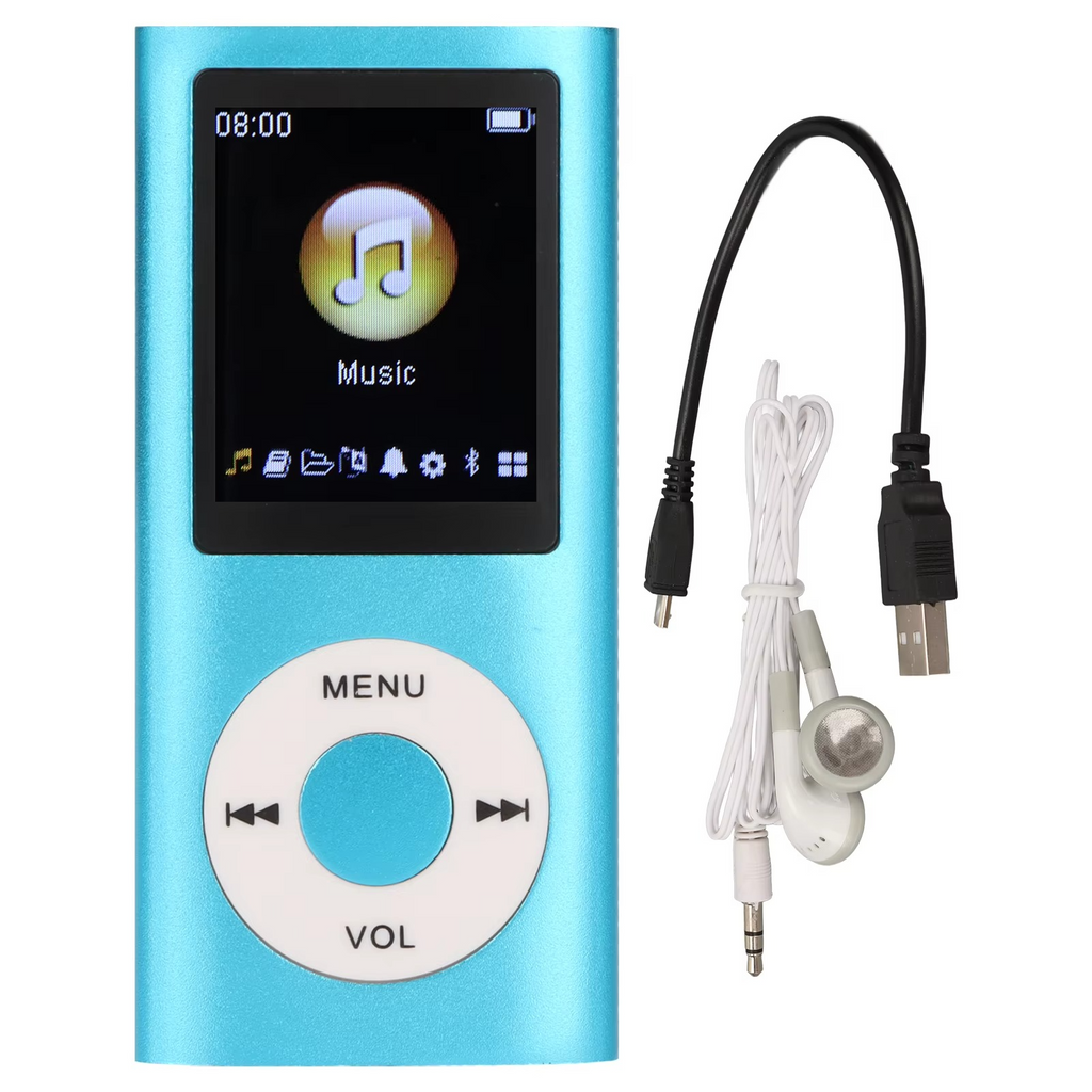 Compact High-Resolution 1.8" LCD MP3 Player - Portable, Long Battery Life, view 8