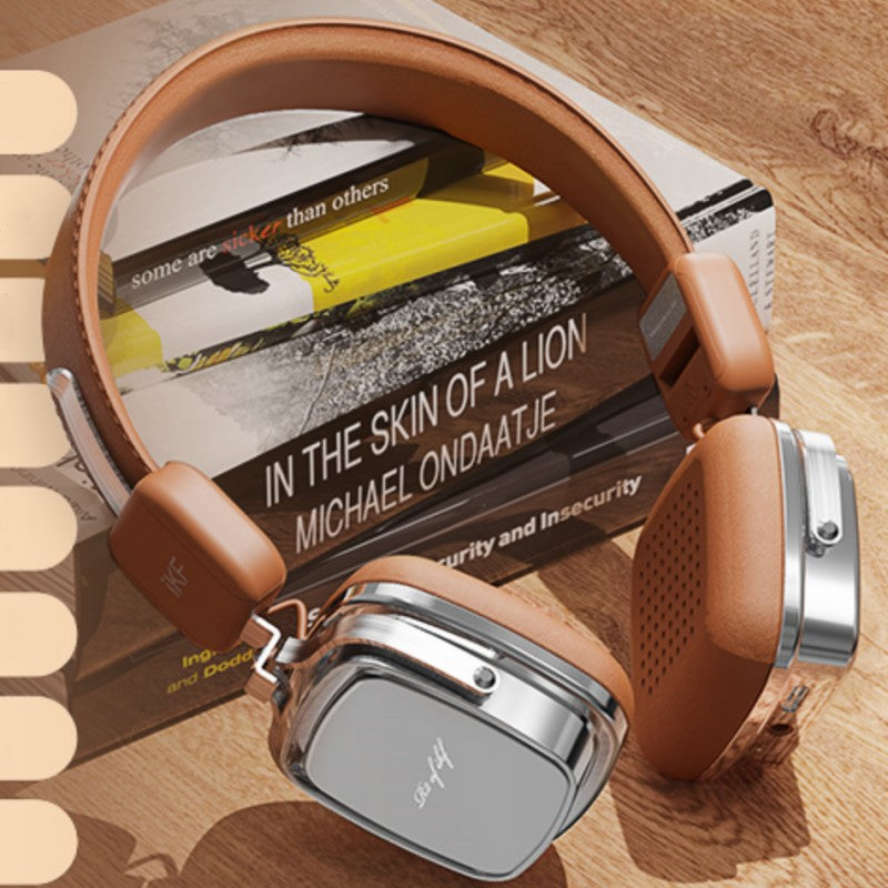 Retro Style Bluetooth Wireless Headphones - 40mm Drivers, Foldable Design