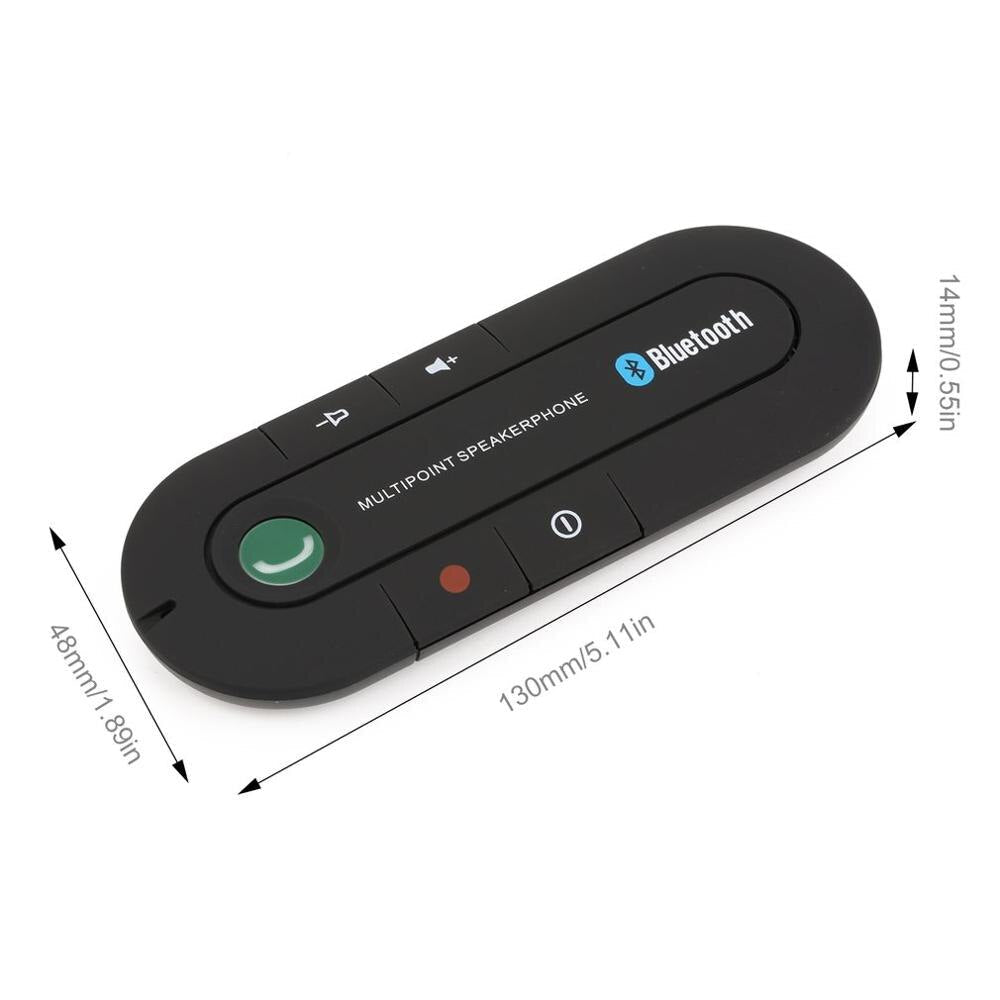 Bluetooth Hands-free Car Speaker for Driving - 650mAh Battery, Bluetooth V4.1, view 10