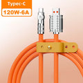 180° Anti-Break Fast Charge Data Cable 120W - Zinc Alloy, 1-2m Length, view 6