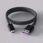 Magnetic Anti-Tangle Charging Cable - Type C & Lightning, 3.3ft Braided, view 12