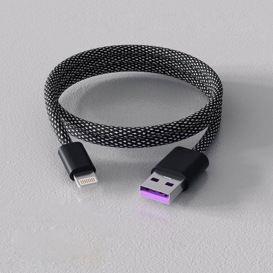 Magnetic Anti-Tangle Charging Cable - Type C & Lightning, 3.3ft Braided, view 13