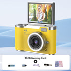 4K HD Flip-Screen Digital Camera - 2.4-Inch Screen, 8X Zoom, ABS Body, view 10