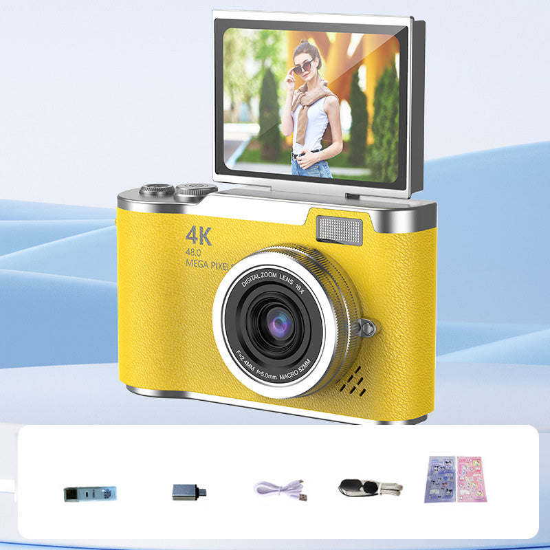 4K HD Flip-Screen Digital Camera - 2.4-Inch Screen, 8X Zoom, ABS Body, view 11